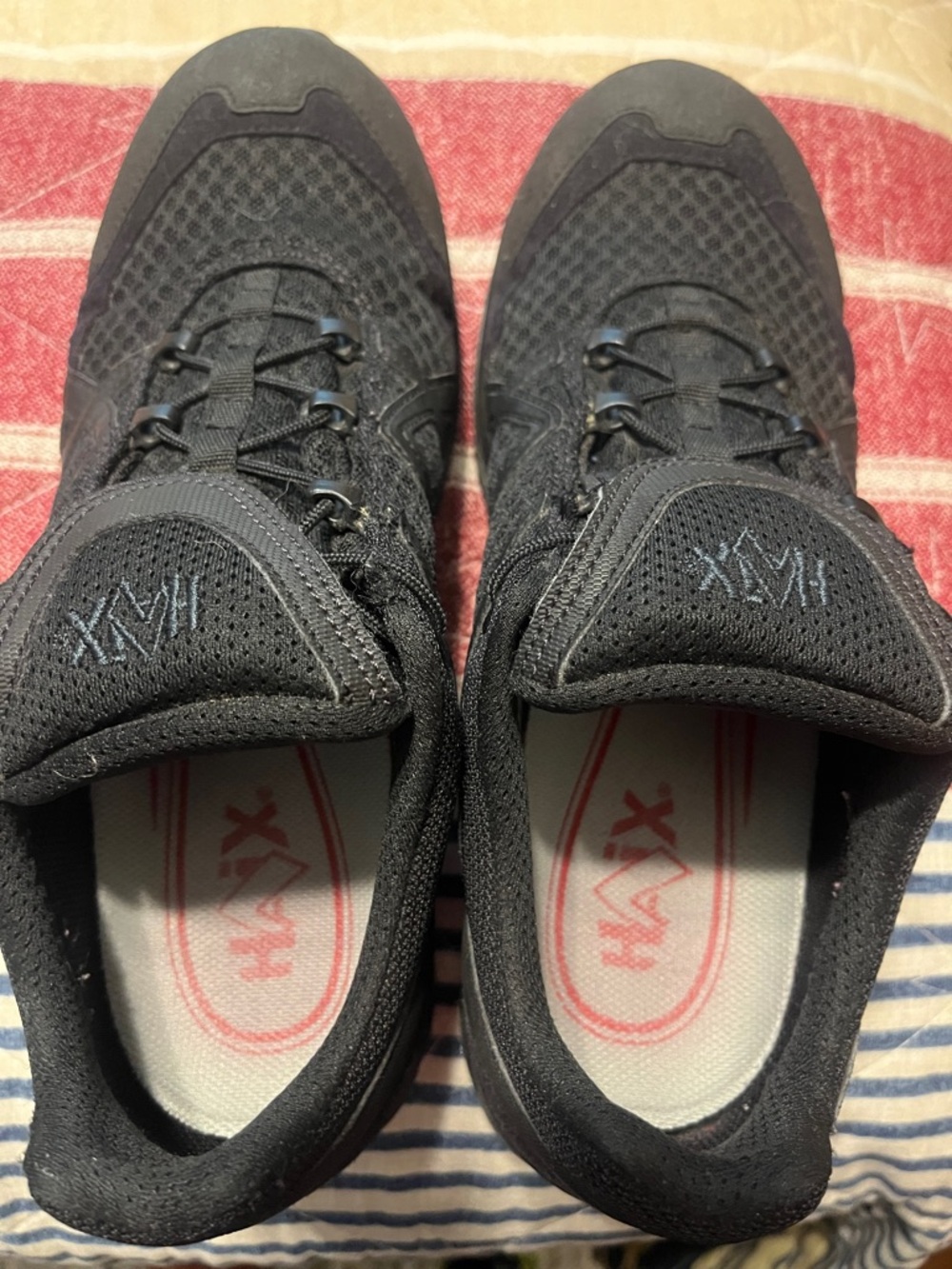 Men's Black HAX Casual Mesh Sneakers